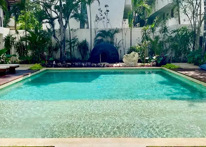 Private Jacuzzi 5 Min From The Beaches Apartment Tulum